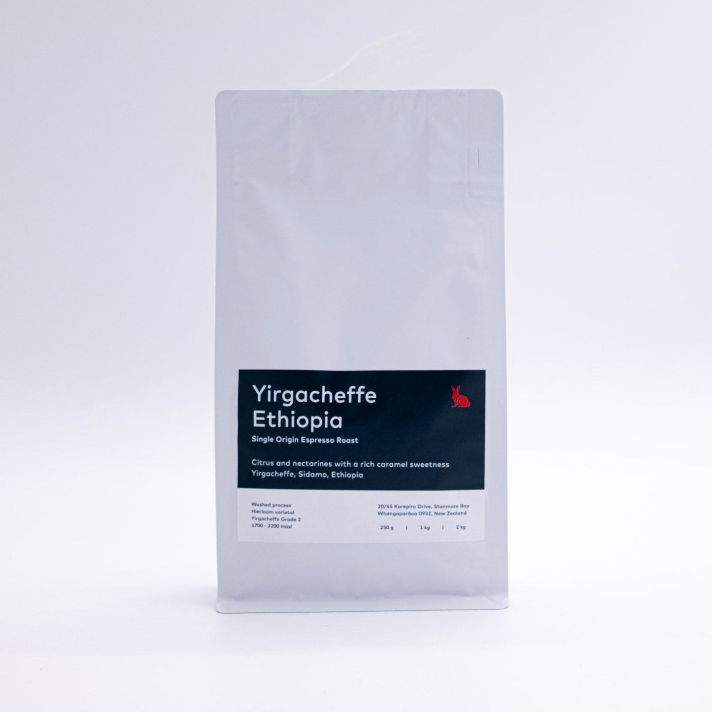 Yirgacheffe, Ethiopia. Espresso