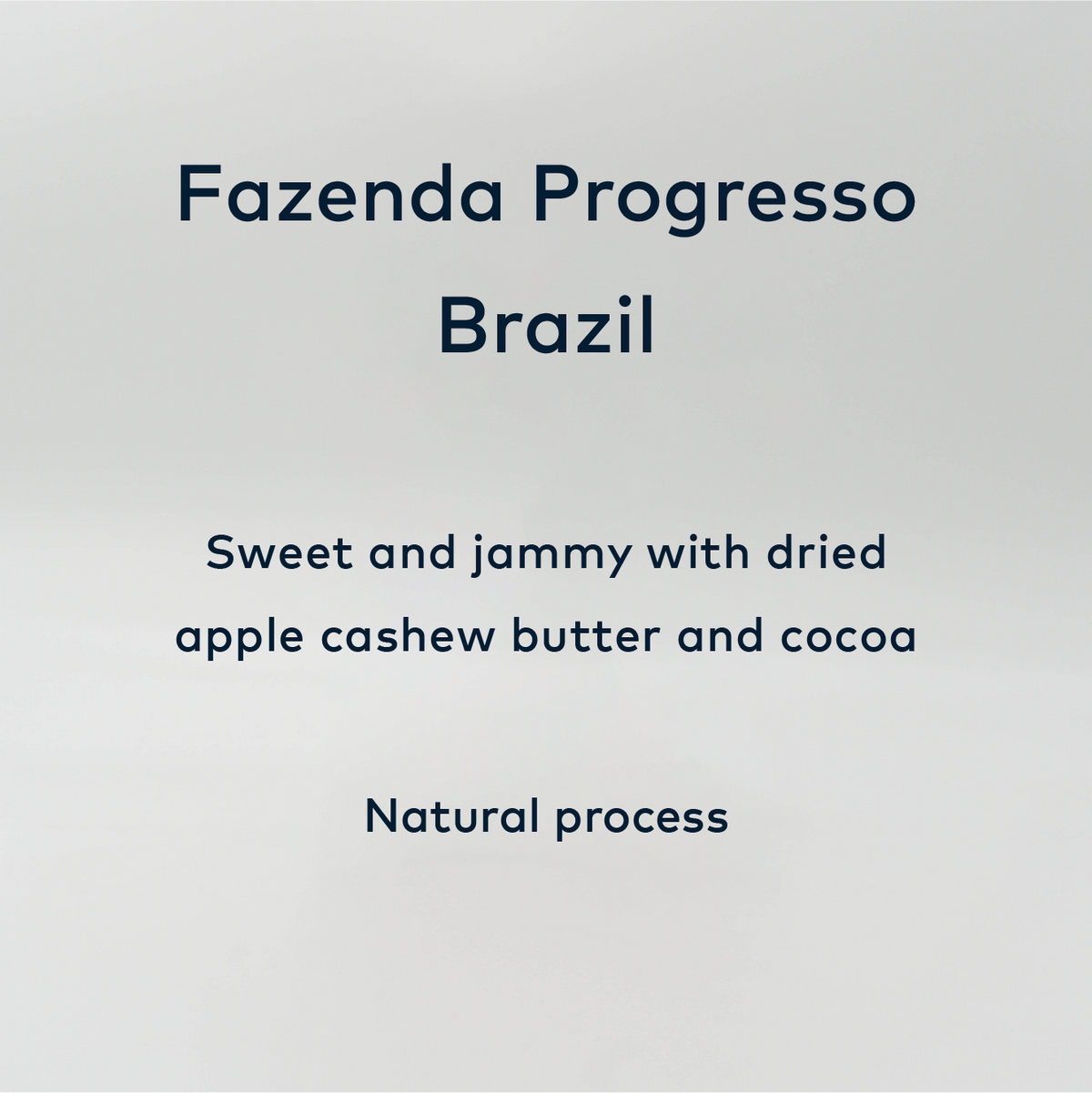 Fazenda Progresso Natural, Brazil, Filter